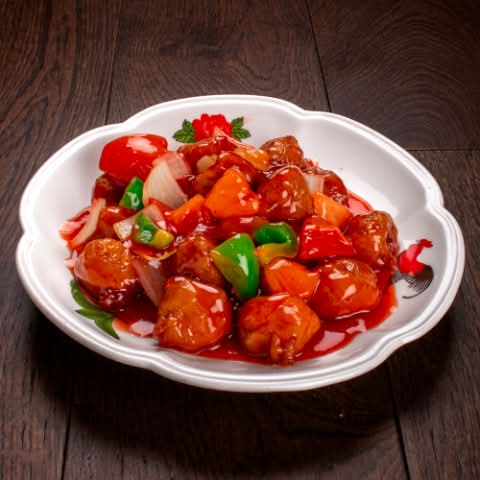 M2b Sweet & Sour Chicken(L)咕嚕雞（大）